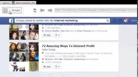 FB Graph Beast IN Action 1 - Groups