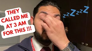 I WAS SLEEPING!!! Flight Attendant Vlog #4