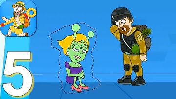 Pull Him Out - Gameplay Walkthrough Part 5 Levels 97-107 (Android,iOS)