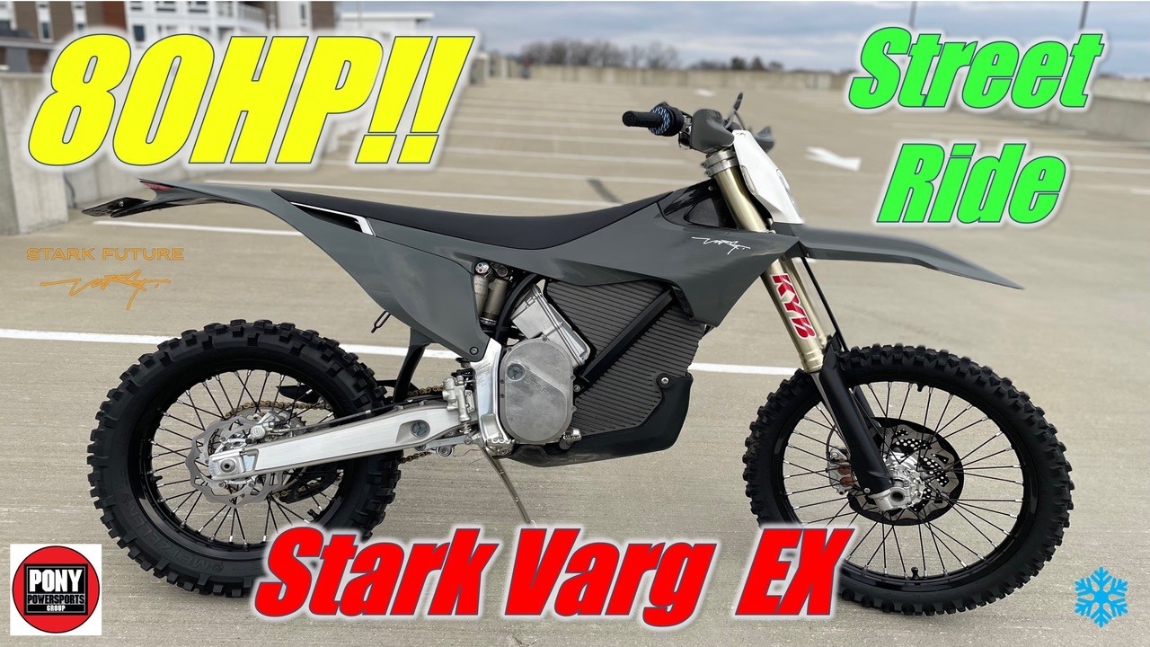 80HP(!!) Street Ride on my Stark Varg EX