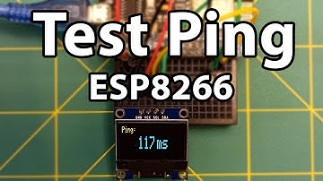 Test ping | Test ping internet | test ping ESP 8266 Your internet response time