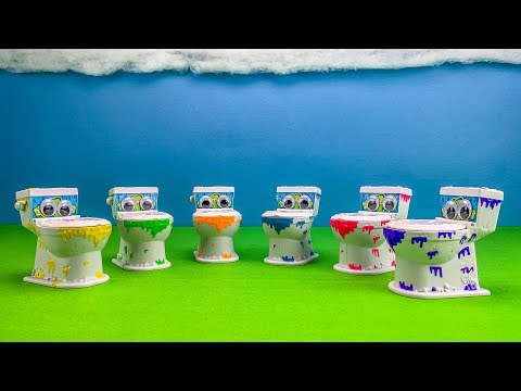 singing-slime-toilets---learn-colors-for-kids