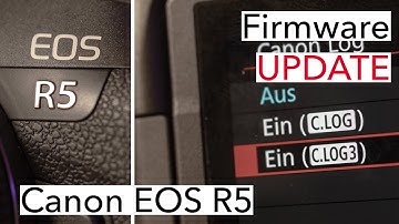 How to update Canon EOS R5 firmware | new features CLog3, FHD slow motion and many more | tutorial