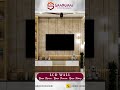 LCD WALL DESIGN #shorts