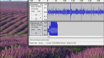 Combine Two Audio Files Using Audacity