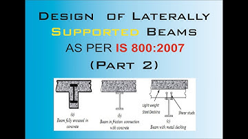 Design of Laterally Supported Beam (Part 2)