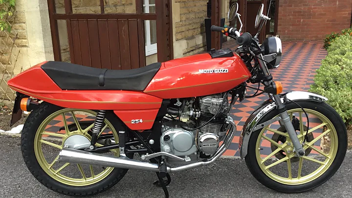 Moto Guzzi 254, restoration completed!