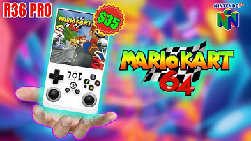 Mario Kart 64 On This 35$ Gaming Console! | R36 PRO Gameplay 2025