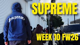 Supreme Week 10 FW26 In-Store Pick-Ups (TIMBERLAND COLLAB)