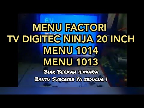 MENU FACTORY / SERMOD TV Digitec Ninja 20 inch