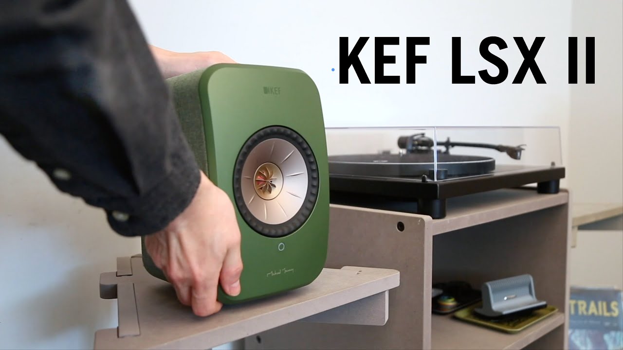 KEF LSX オリーブ　×2 Bring Music to Life with LSX II: Now in Olive Green | KEF USA