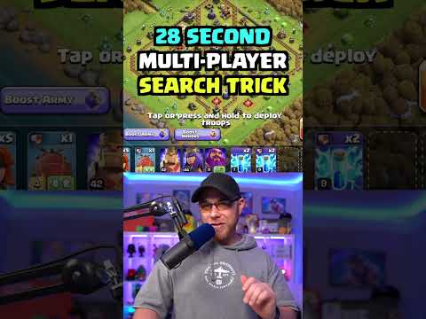 Clash Of Clans Beginner Tip: 28 Second Farming Base Search Trick