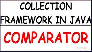 COMPARATOR IN JAVA WITH EXAMPLE