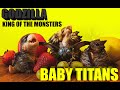 Godzilla Baby Titans