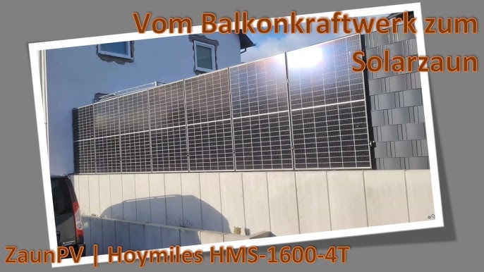 Balkonkraftwerk Set 1600+W Hoymiles – TMW-Solar