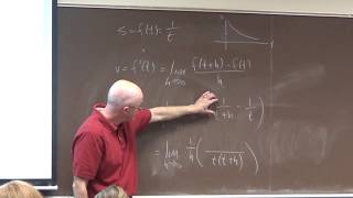 Calc 1, Lec 13B: Velocity, Acceleration, Power Rule, Interpreting Derivatives (Units, Linear Approx)