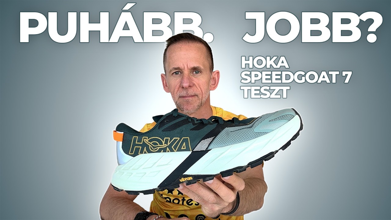 video Hoka Speedgoat 7 terepfutó cipő