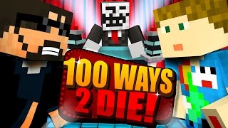 DO YOU EVEN *VANILLA* BRO? *NEW* 100 Ways to DIE! in Minecraft!