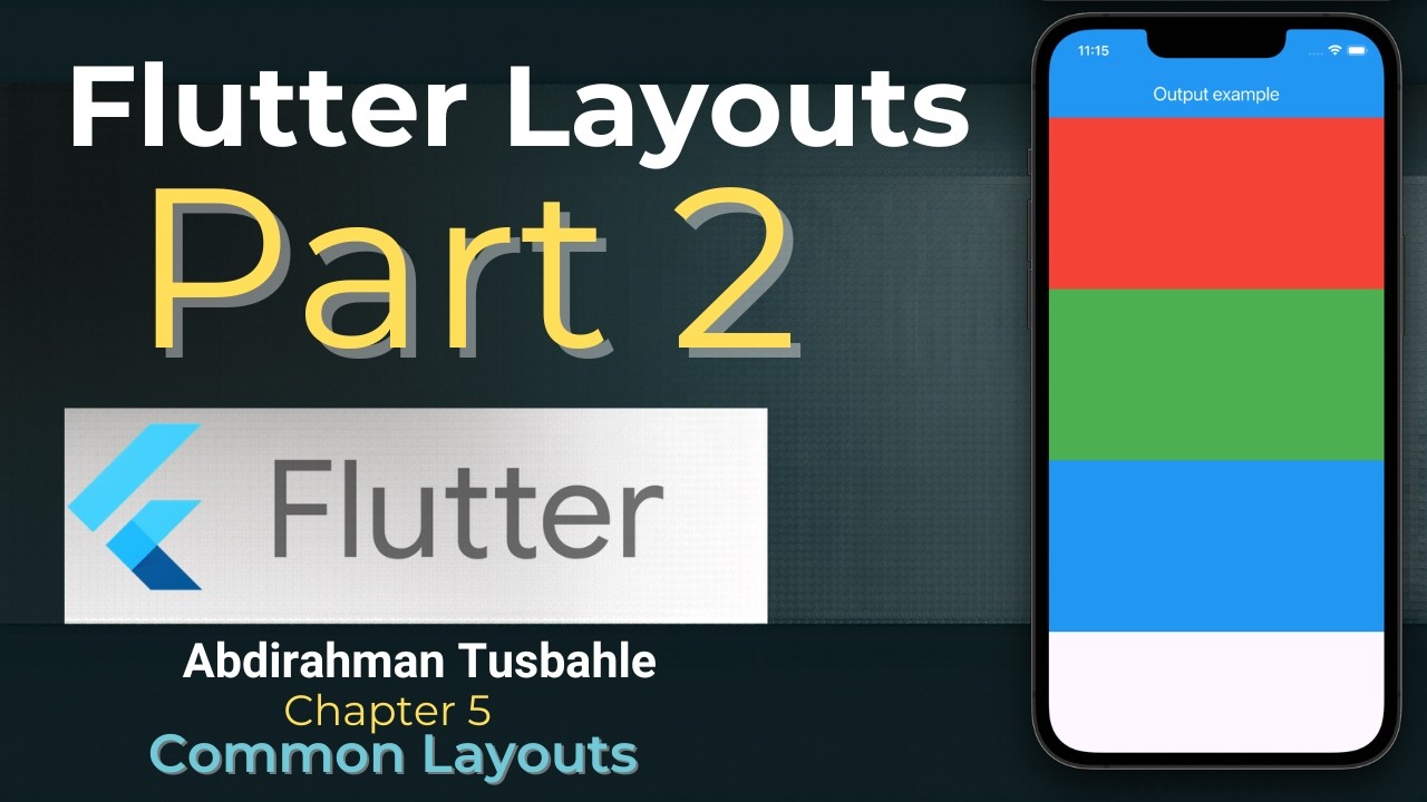 Flutter Layouts Part 2 | Stack, Padding, Align & ScrollView - YouTube