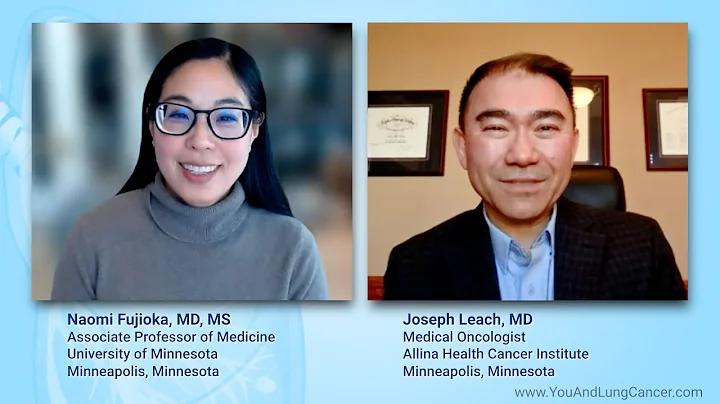 How do doctors test for genetic mutations in lung cancer and why is it important?