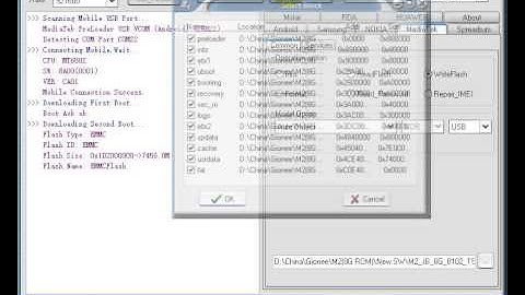 gionee m2 dead recoved by flashing
