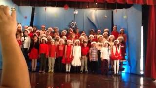 Coconut Grove Elementary School Christmas french song 2014