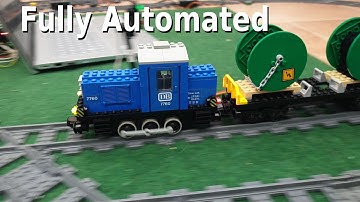 Automating the Lego 7760 Diesel Shunter locomotive with Arduino