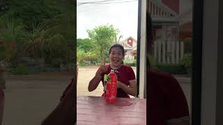 Survival Skills: easy methood saving water transfer to bottle #camping #bushcraft #water #smart