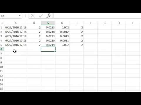 SDI-12 USB adapter data file