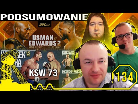 MMA Śląskim Okiem #134 | KSW 73 | UFC 278 - Edwards nowym mistrzem, Tybura pokonał Romanova |