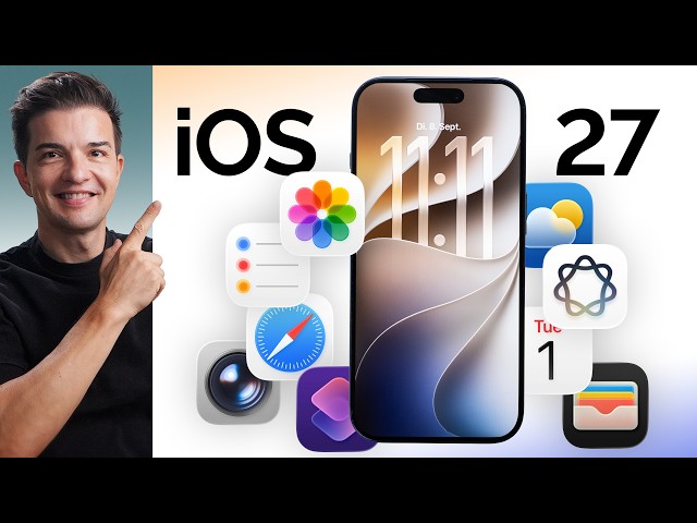 iOS 27 ist da! Das sind die besten Funktionen!