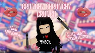 Roblox ASMR  🥥echoed coconut crunch🥥