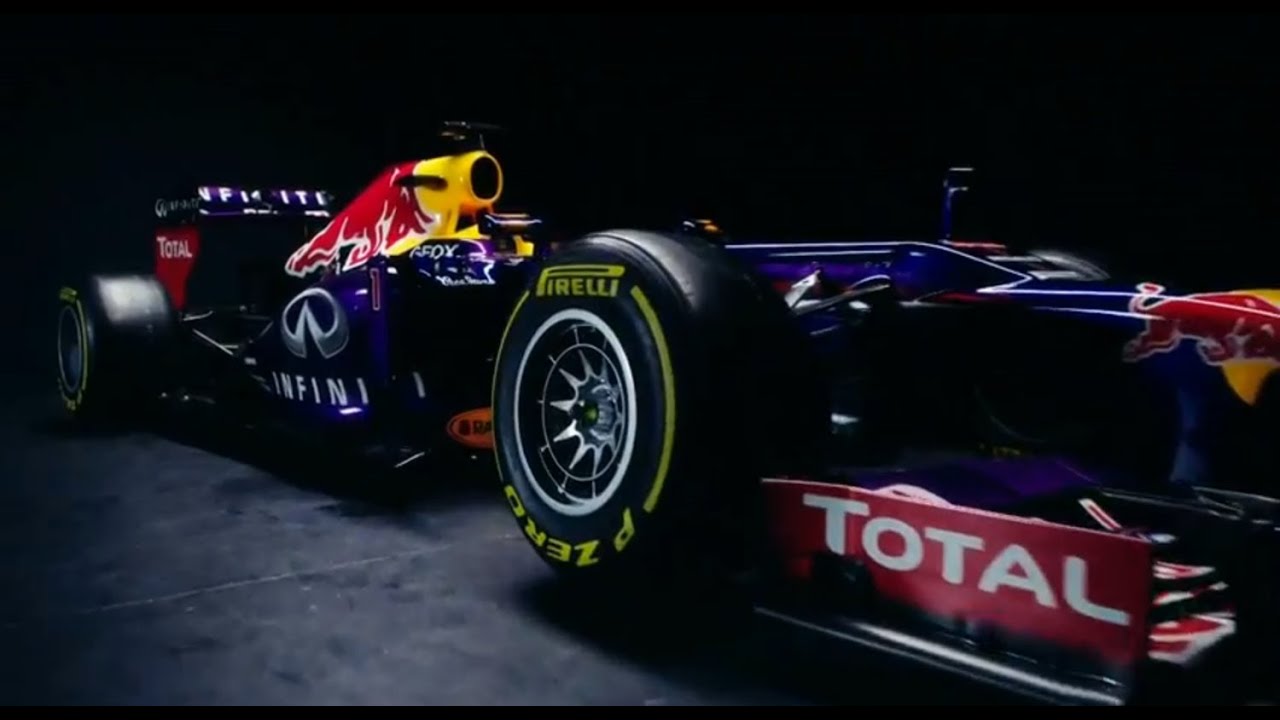 インフィニティ・レッドブル・レーシング、新車「RB9」を公開 - YouTube