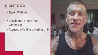 Manhunt for suspect accused of killing Monroe mom in home invasion