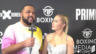 Astrid Wett - Women In Youtube Boxing, Elle Brooke, Attempted Kiss To Ksi Media Spotlight Uk