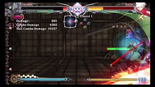 BLAZBLUE CENTRAL FICTION - Hakumen Loop Optimization Progress