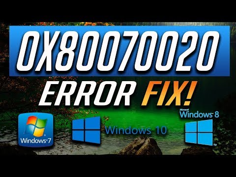 How to Windows Update Error 0x80070020 in Windows 10/8/7 - [Solution 2024]