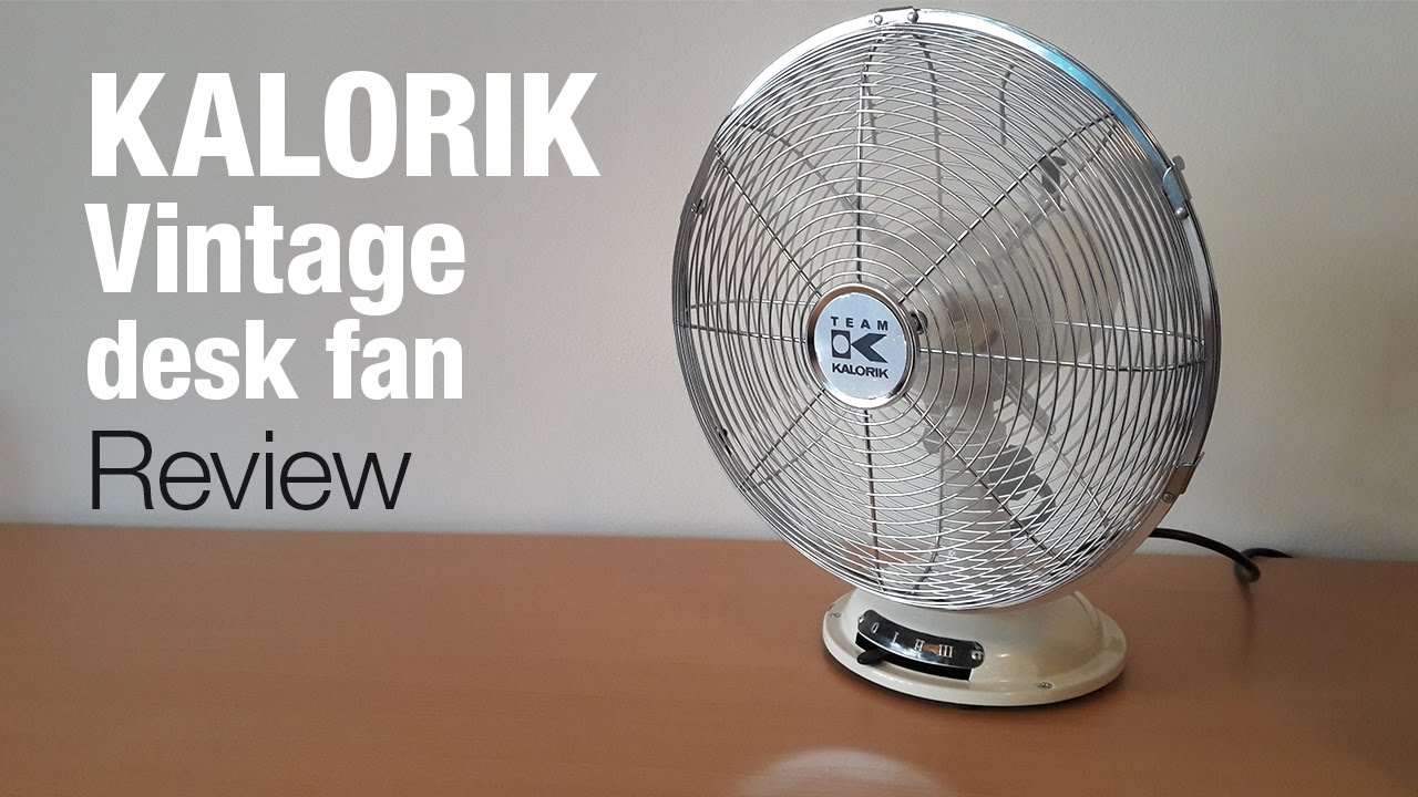 Vintage Desk Fan Vintage Desk Fan