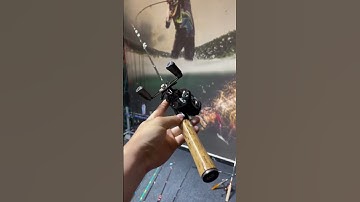 Cần câu máy ngang 1,8 mét 2 khúc giá rẻ, câu lure cá lóc 4-8kg #fishing #shorts