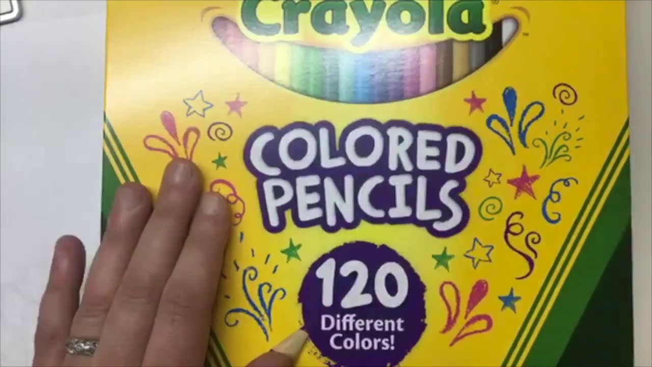 120 Different Crayola Colored Pencils