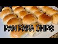 RECETA PANCITOS CHIPS PAN DE VIENA - pan para pebete/panchos/hamburguesas. FÁCIL Y ESPONJOSO