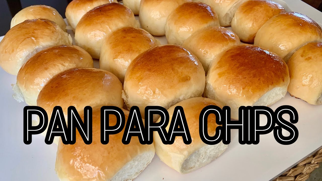 RECETA PANCITOS CHIPS PAN DE VIENA - pan para pebete/panchos/hamburguesas.  FÁCIL Y ESPONJOSO - YouTube