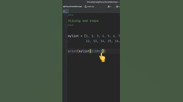 Learn python, what is the step parameter in list slicing???