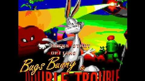 Bugs Bunny in Double Trouble Intro Sega Genesis