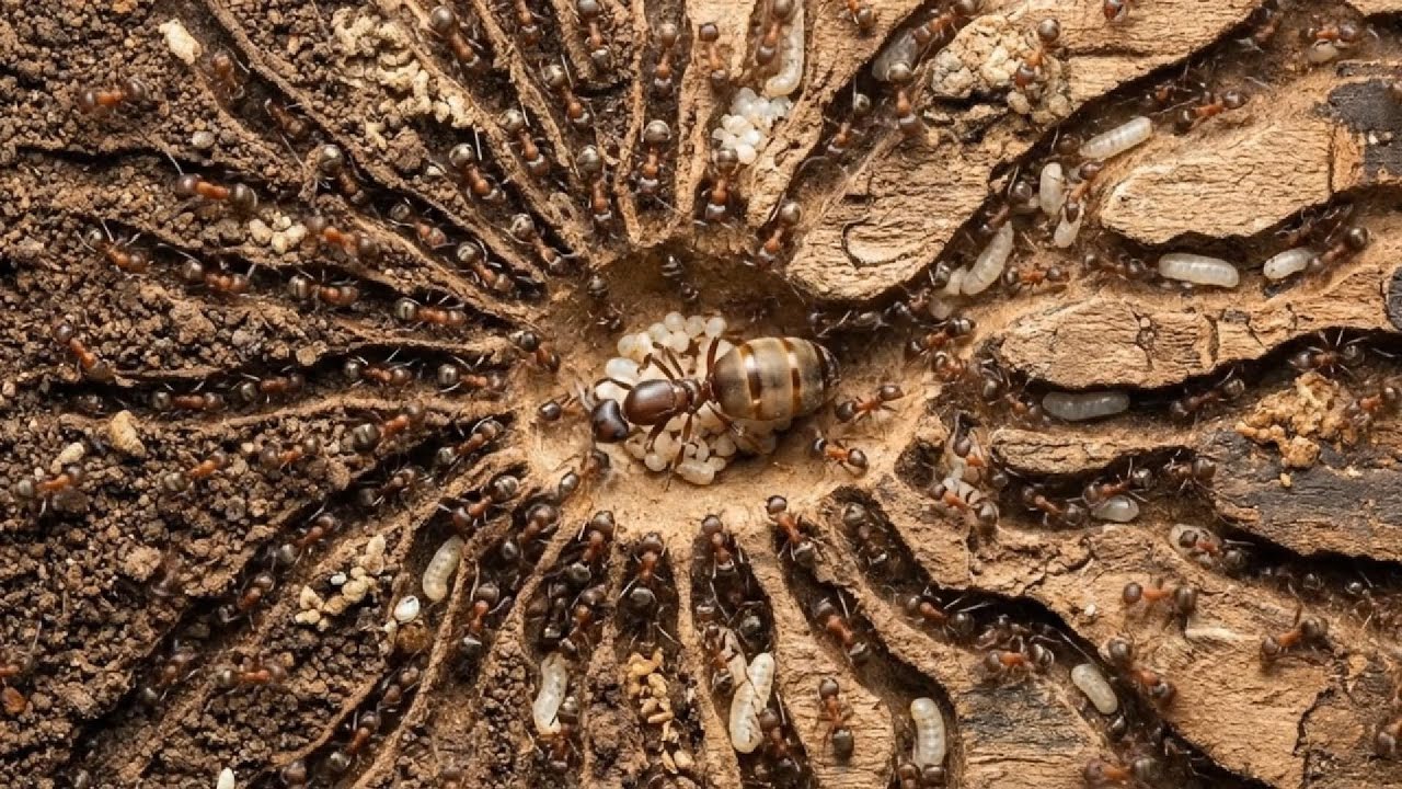 Why Ants Never Get Lost Inside Their Own Nests