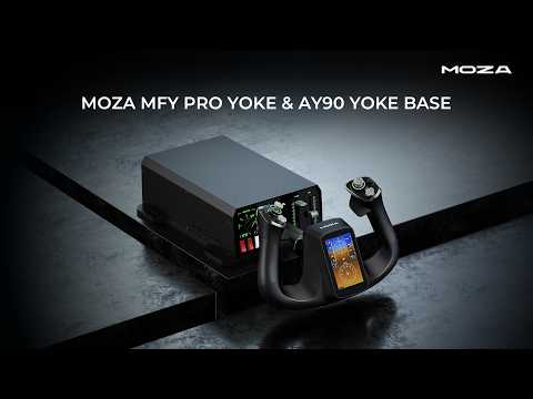Introducing the MOZA AY90 Force Feedback Yoke Base and MFY Pro Yoke Handle