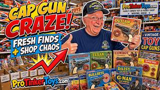 Bryanâs Wednesday Toy Pull: Cap Guns, Fresh Finds & Shop Chaos
https://protinkertoys.com/
Bryanâs Wednesday Toy Pull: Cap Guns, Fresh Finds & Shop Chaos
Bryan is live at ProTinkerToys.com for a Wednesday toy pull from our family-owned toy and hobby shop in Wayne, Ohio! Today weâre talking cap guns, because theyâve been absolutely flying lately and the shop has been breaking records with them.
Bryan will be pulling orders, checking shelves, showing off fresh finds, and digging into whatever kind of midweek toy chaos is waiting in the shop. Expect toys, collectors, cap gun talk, customer orders, laughs, and plenty of old-school hobby shop energy.
And on the back end, weâre still spotlighting shop favorites like the Gulf Chevy Bel Air Auto World Exclusive and SCX Advance. Gulf cars are moving fast, and SCX Advance is one of Bryanâs favorite 1/32nd slot car systems in the shop!
Gulf 1955 Chevy Bel Air Auto World Exclusive:
https://protinkertoys.com/collections/auto-world-exclusives/products/gulf-1955-chevy-bel-air-cp8262-auto-world
SCX Advance:
https://protinkertoys.com/collections/scxadvance
https://protinkertoys.com/
#ProTinkerToys #Protinkertoys #BryanLive #ToyShopLive #CapGuns #ToyPulls #VintageToys #SlotCars #HobbyShop #WayneOhio
Please be advised this Livestream is for fun. We will when we can answer questions but we can not guarantee that we will answer all your questions because we are busy at work. You are welcome to email us at Professtinker@gmail.com
Facebook Fan Club: www.facebook.com/groups/protinkertoysfanclub/
#ProTinkerToys #SlotCars #Slotcar
Blog: https://protinkertoys.com/blogs/toys-and-more
Contact Us: https://protinkertoys.com/pages/contact-us
About Us: https://protinkertoys.com/pages/about-us
Shipping: https://protinkertoys.com/pages/shipping Bryanâs Wednesday Toy Pull: Cap Guns, Fresh Finds & Shop Chaos