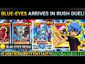 Blueeyes arrives in rush duel  best f2p blueeyes deck  80 win rate yugioh duel links