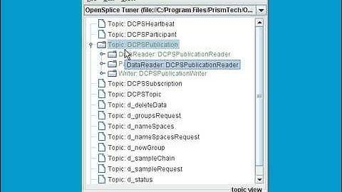 OpenSpliceDDS Tuner Demo