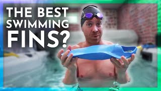 These might be the BEST Triathlon Swim Fins I've ever Seen! | Triathlon Taren